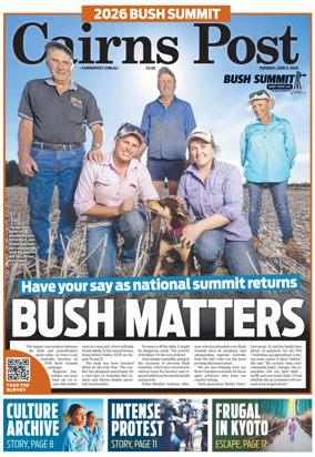 Cover of The Cairns Post
