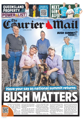 Cover of The Courier-Mail