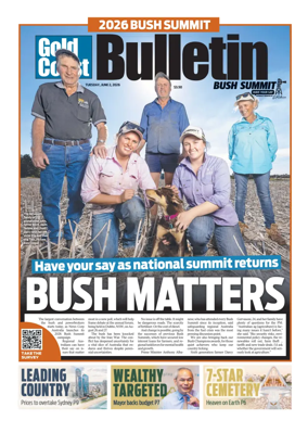 Cover of The Gold Coast Bulletin