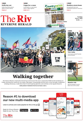 Cover of The Riverine Herald