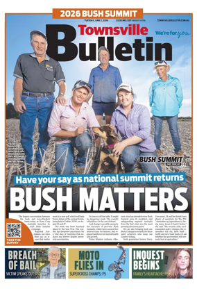 Cover of Townsville Bulletin