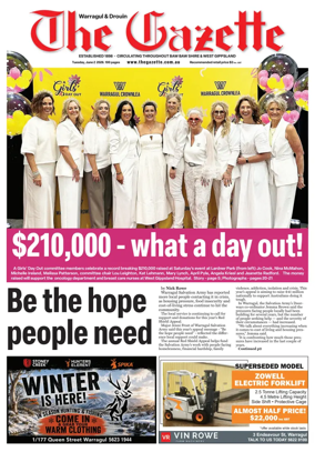 Cover of Warragul & Drouin Gazette
