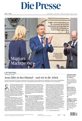 Cover of Die Presse
