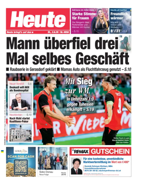 Cover of Heute - Niederosterreich Ausgabe
