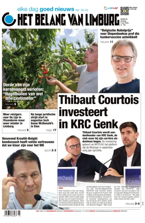Cover of Het Belang van Limburg