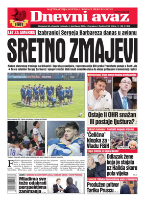 Cover of Dnevni avaz