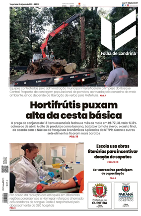 Cover of Folha de Londrina