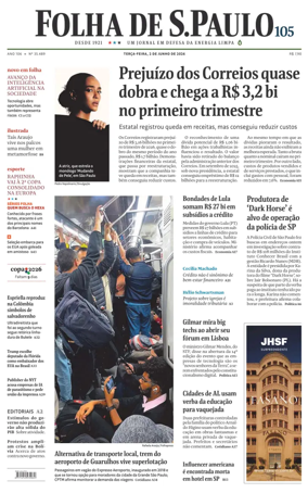 Cover of Folha de S.Paulo