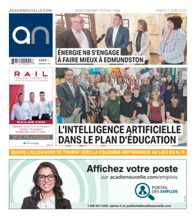 Cover of Acadie Nouvelle