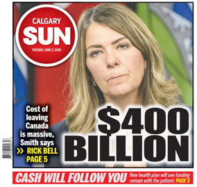 Cover of Calgary Sun