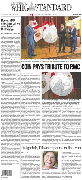 Cover of Kingston Whig-Standard