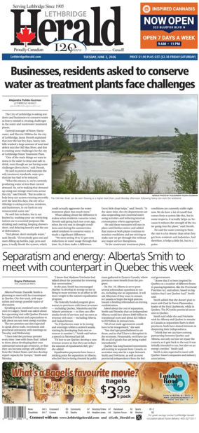 Cover of Lethbridge Herald