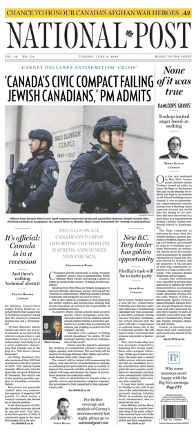 Cover of National Post - (Latest Edition)