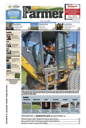 Cover of Ontario Farmer
