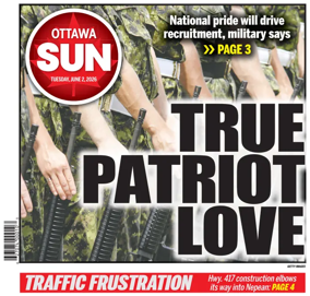 Cover of Ottawa Sun