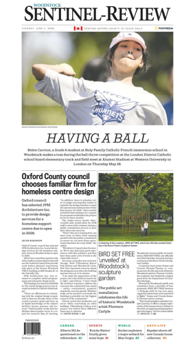 Cover of Sentinel-Review (Woodstock)