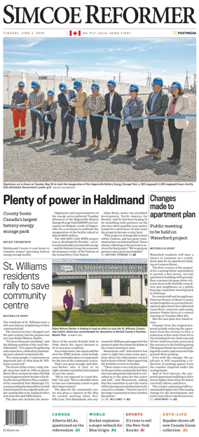 Cover of Simcoe Reformer