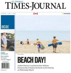 Cover of St. Thomas Times-Journal