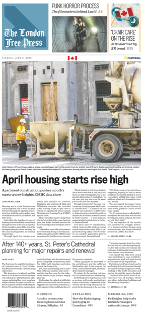 Cover of The London Free Press