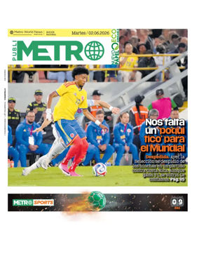 Cover of Publimetro Colombia