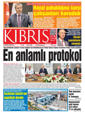 Cover of Kibris Gazetesi