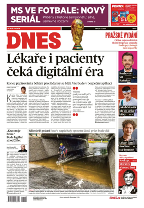 Cover of Dnes Prague Edition