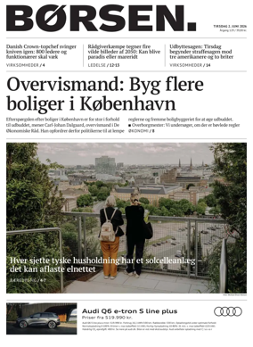 Cover of Borsen