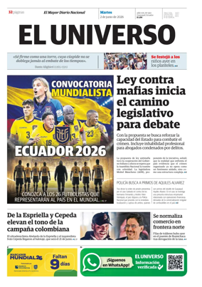 Cover of El Universo