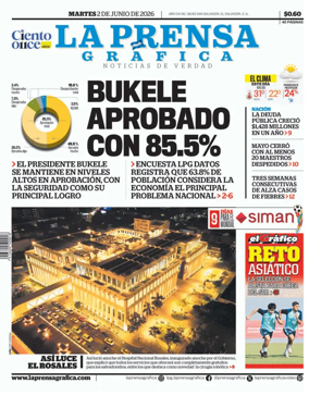 Cover of La Prensa Grafica