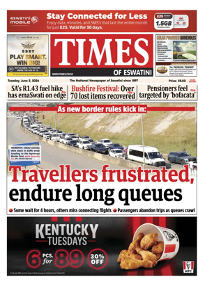 Cover of Times of Eswatini