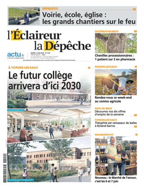 Cover of l'Eclaireur la Depeche