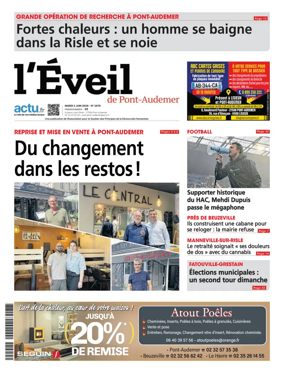Cover of L'Eveil de Pont-Audemer