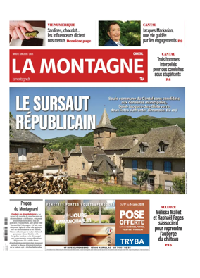 Cover of La Montagne (Cantal)