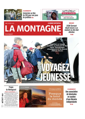 Cover of La Montagne (Clermont-Metropole)