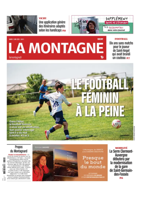 Cover of La Montagne (Vichy)