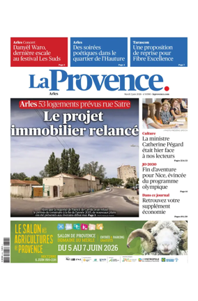 Cover of La Provence Arles