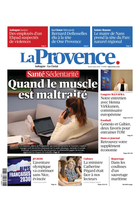 Cover of La Provence Aubagne-La Ciotat