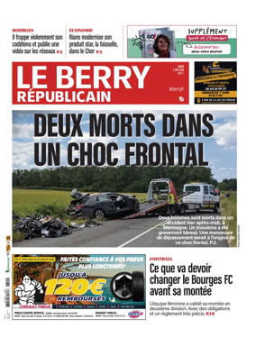 Cover of Le Berry Republicain