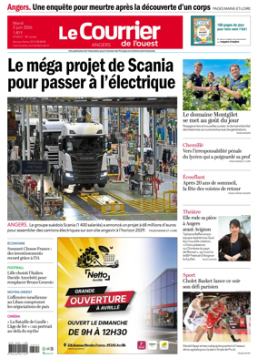 Cover of Le Courrier de l’Ouest (Angers)