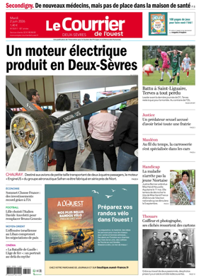 Cover of Le Courrier de l’Ouest (Deux-Sevres)
