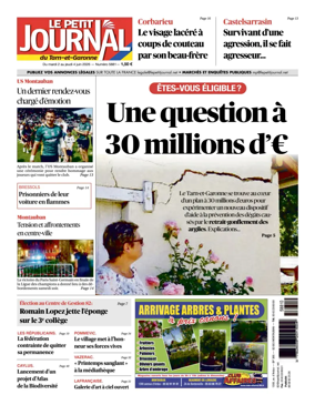 Cover of Le Petit Journal - du Tarn-et-Garonne