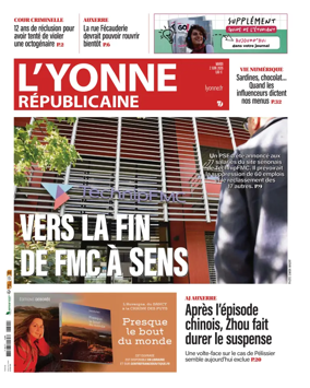 Cover of L'Yonne Republicaine