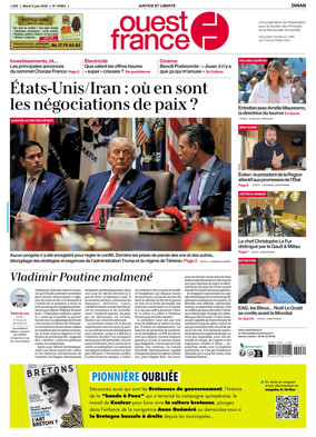 Cover of Ouest France (Dinan)