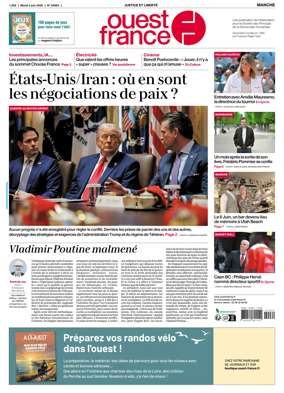 Cover of Ouest France (Manche)