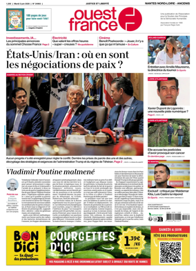 Cover of Ouest France (Nantes Nord-Loire - Ancenis)