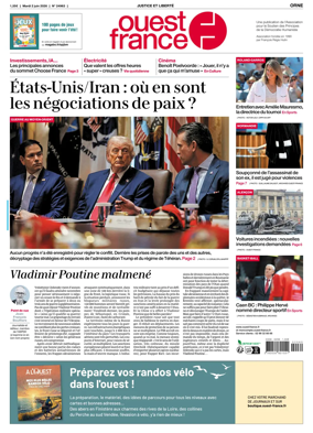 Cover of Ouest France (Orne)