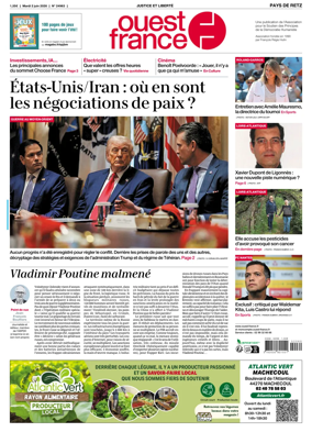 Cover of Ouest France (Pornic / Pays de Retz)
