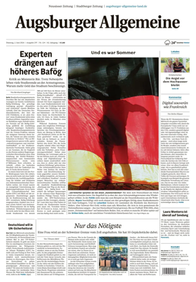 Cover of Augsburger Allgemeine (Land West)