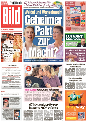 Cover of BILD Saarland