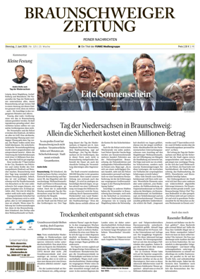 Cover of Braunschweiger Zeitung (Peine)